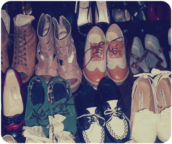 A girl's just as hot as the shoes she choose