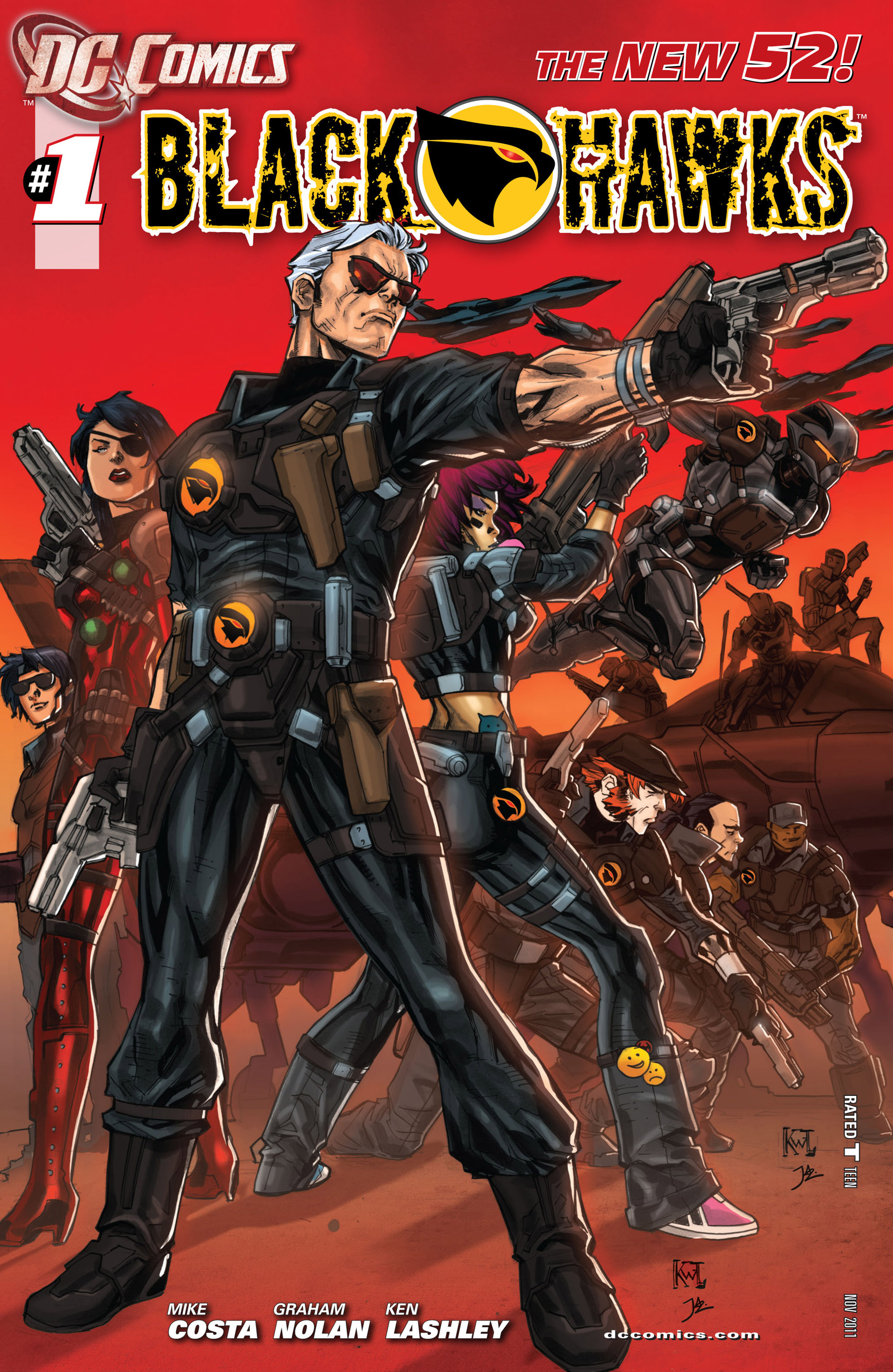 Read online Blackhawks comic -  Issue #1 - 2