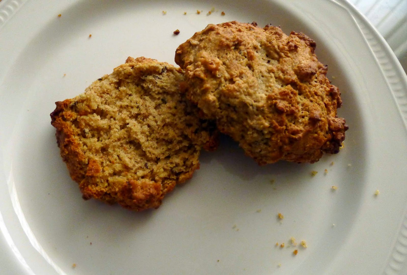 Happy Belly Rye and Caraway Drop Biscuits