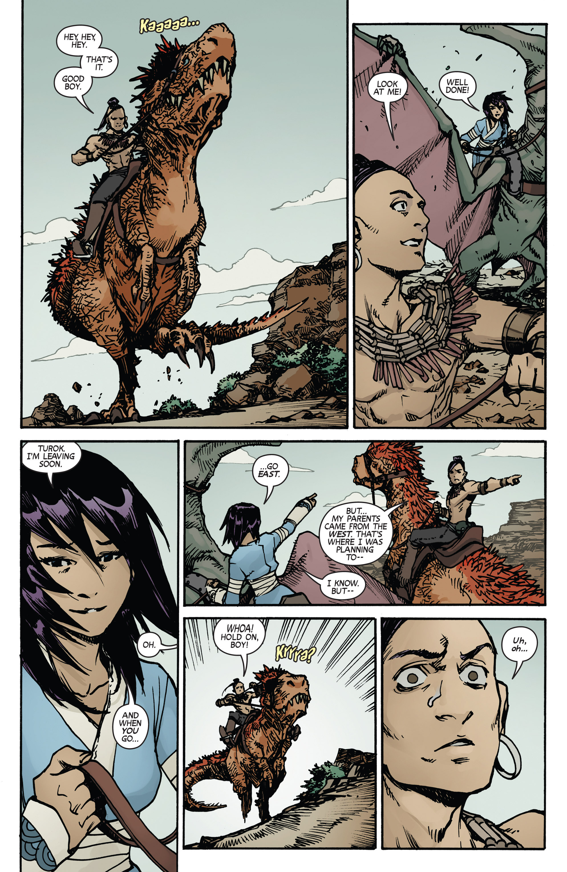 Read online Turok: Dinosaur Hunter (2014) comic -  Issue # _TPB 2 - 20