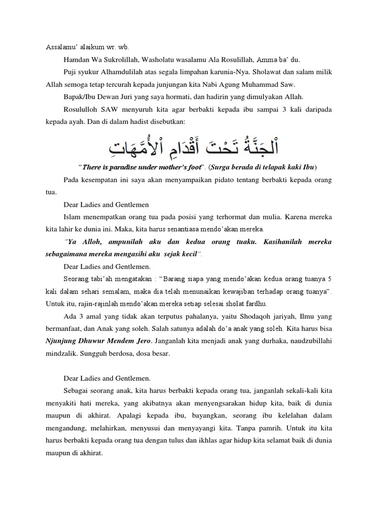 Teks Ceramah Singkat Wood Scribd Indo