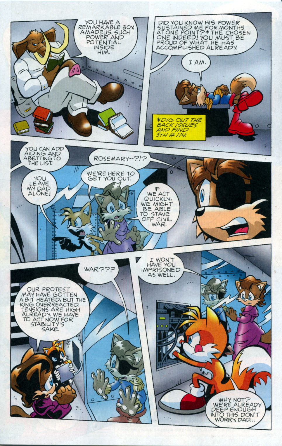 Read online Sonic The Hedgehog comic -  Issue #178 - 12