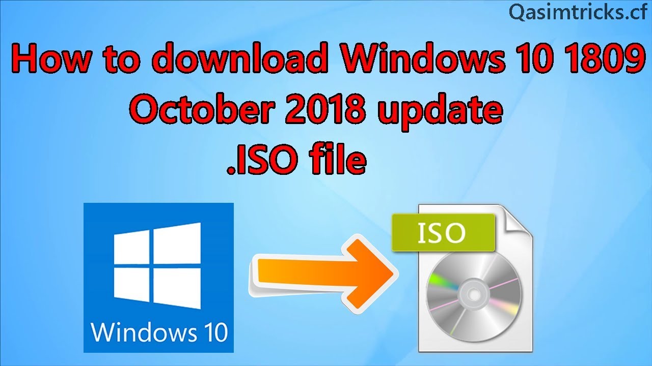 download windows 10 pro version 1809