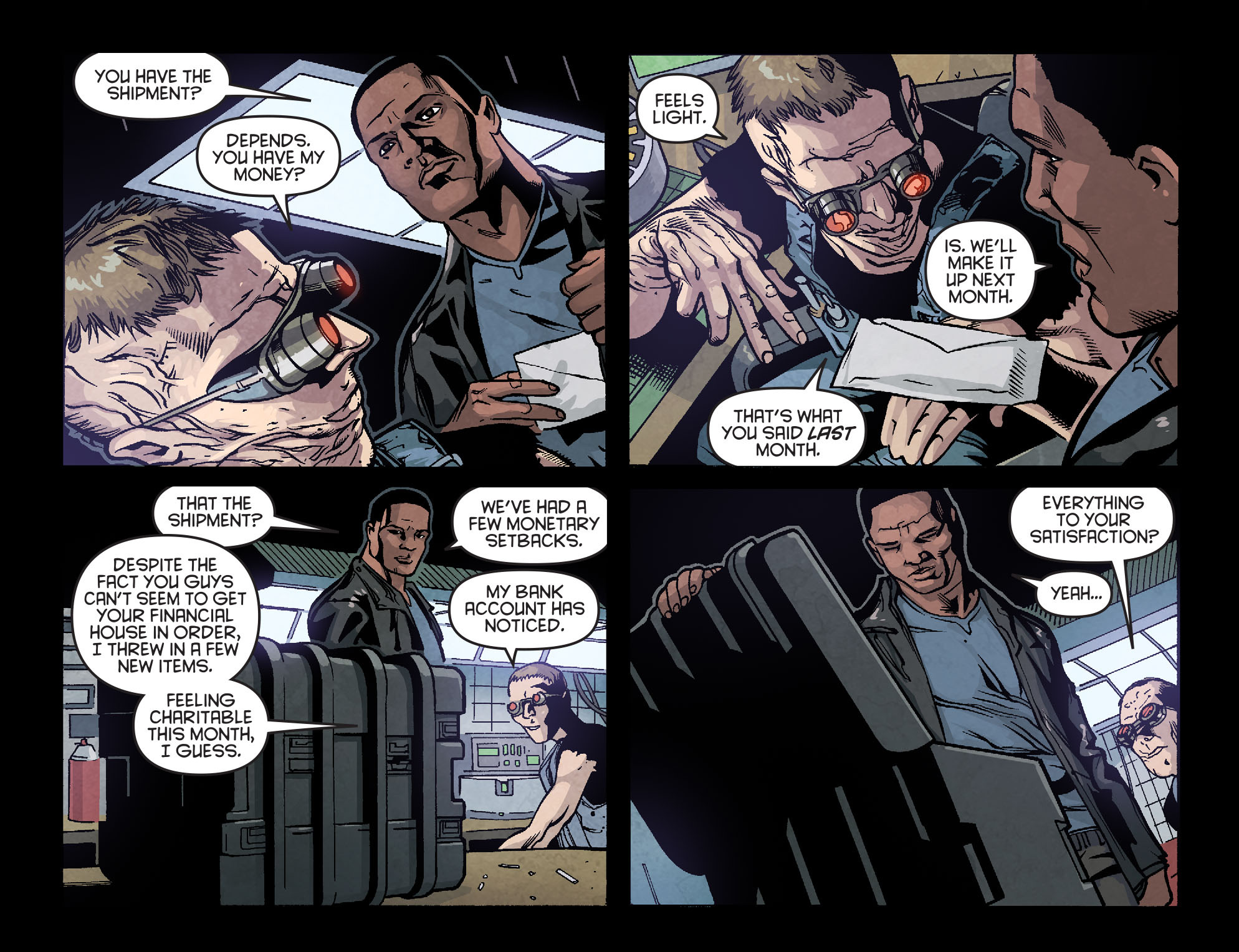 Read online Arrow: Season 2.5 [I] comic -  Issue #3 - 5