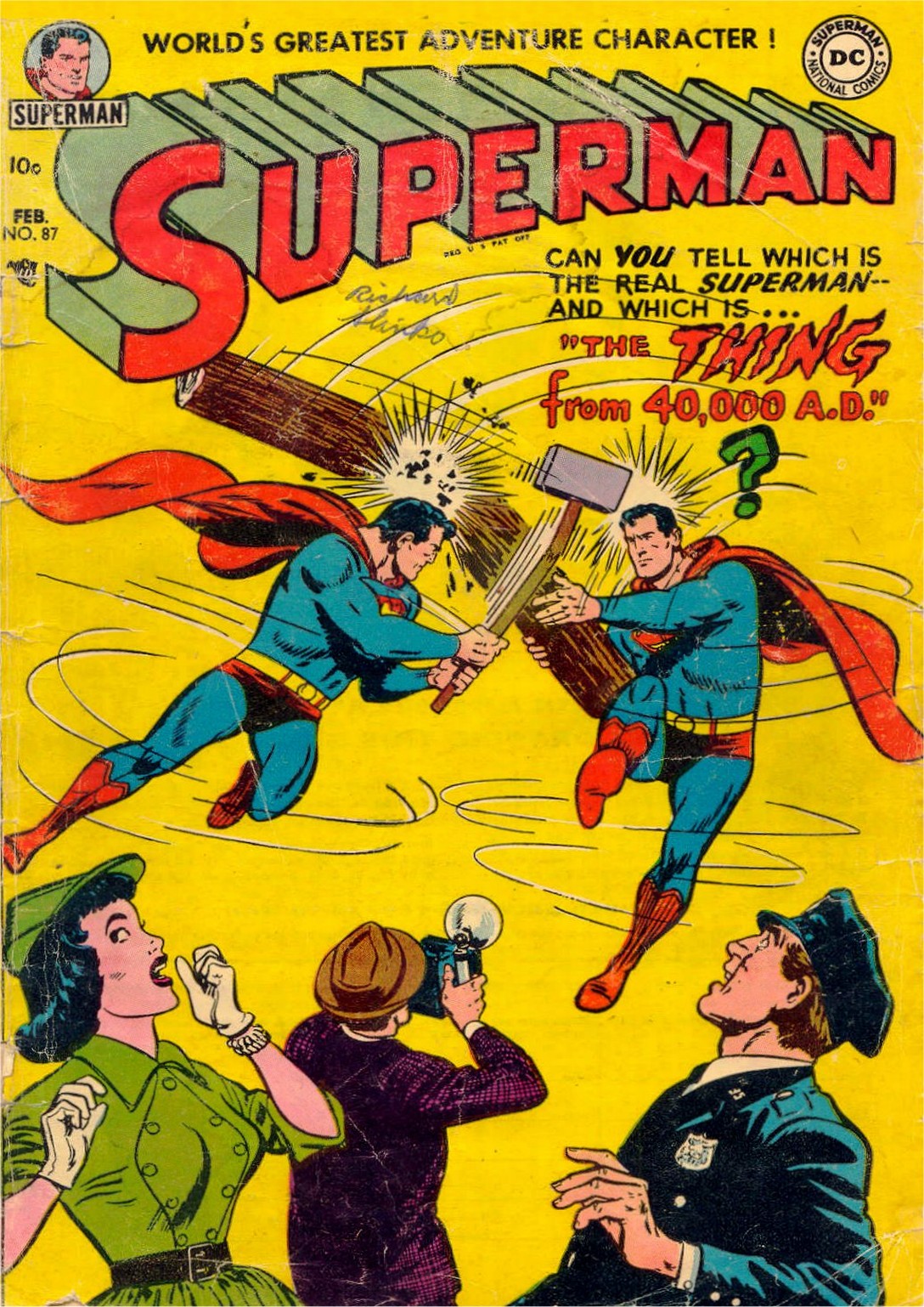 Read online Superman (1939) comic -  Issue #87 - 1