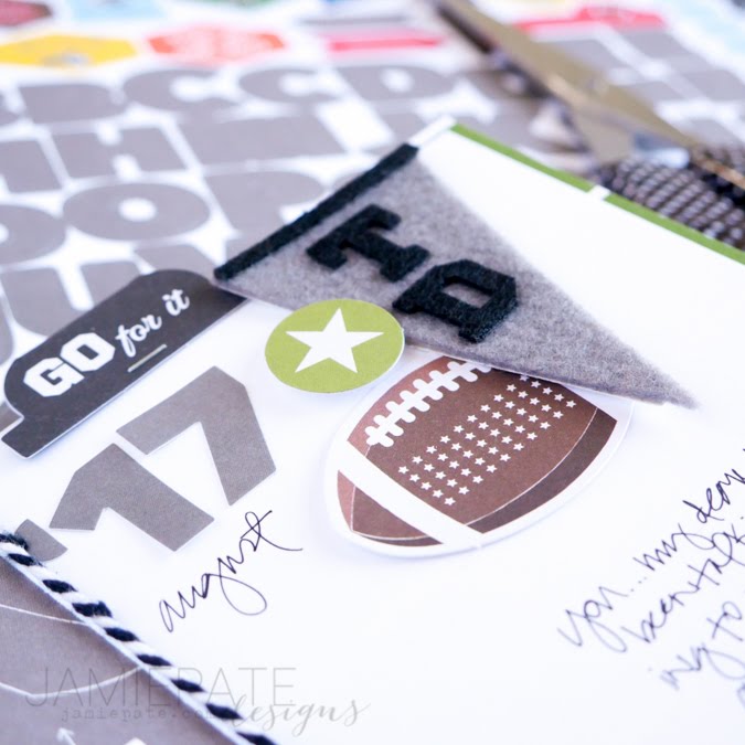 How To Create a Sports Traveler's Notebook by Jamie Pate  |  @jamiepate for @bellablvd