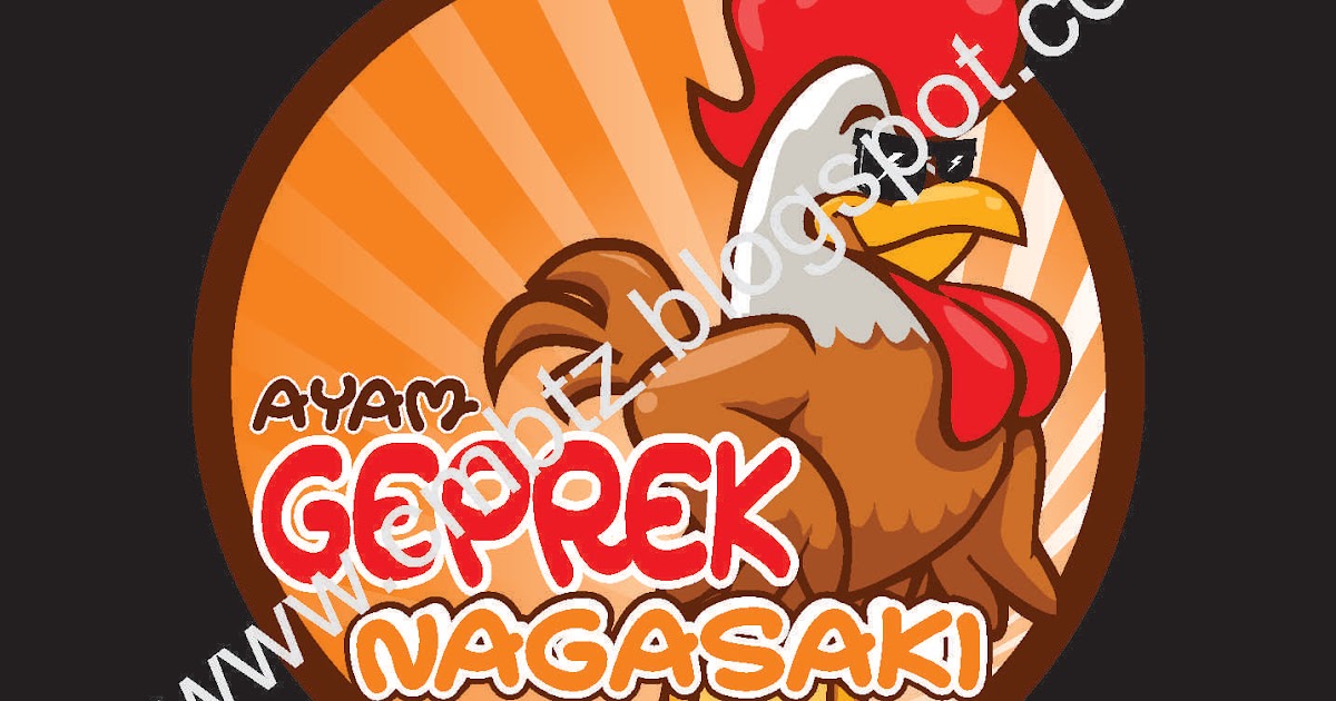 si Tukang Desain: Download Vektor Desain Stiker Logo Ayam Geprek