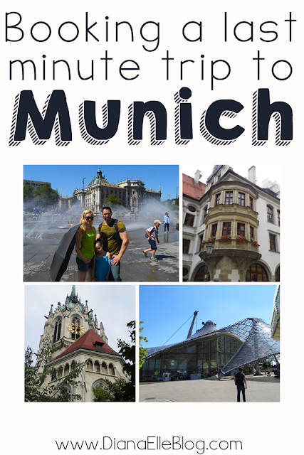 Booking a last minute trip to Munich