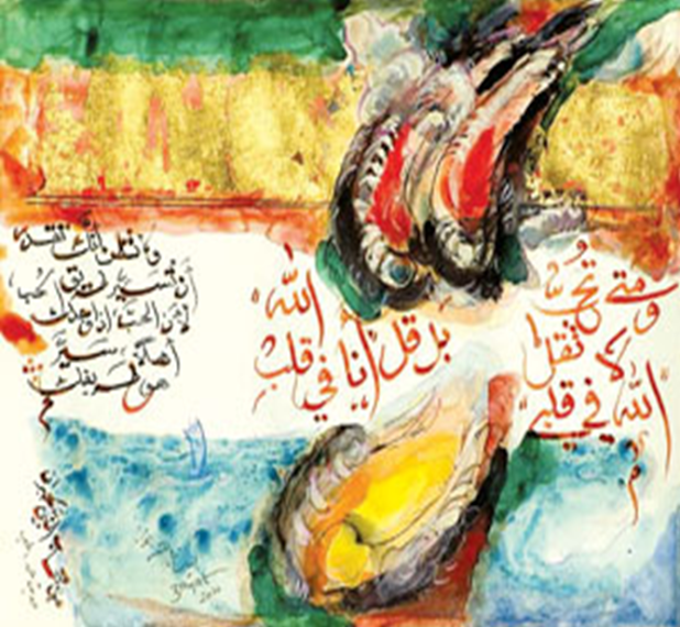 معرض الفنون التشكيلية لوحات فنية للهواة والمحترفين العرب حوار الشعر والفن التشكيلي بقلم د حورية الخمليشي