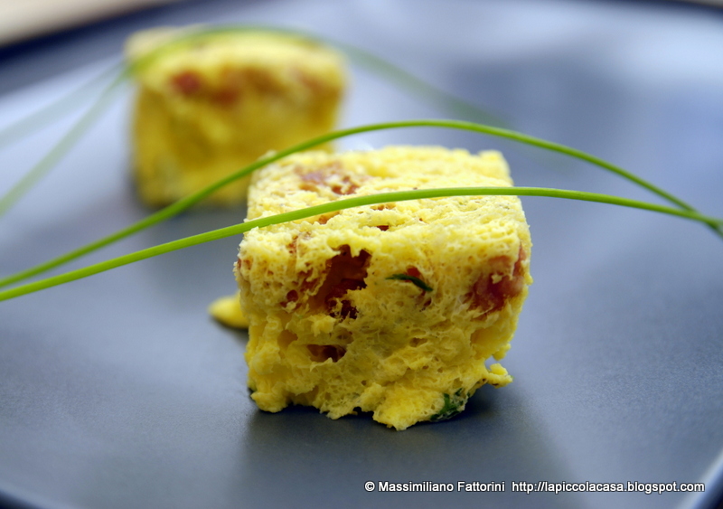 La Piccola Casa L'equazione per una frittata perfetta uova e pancetta