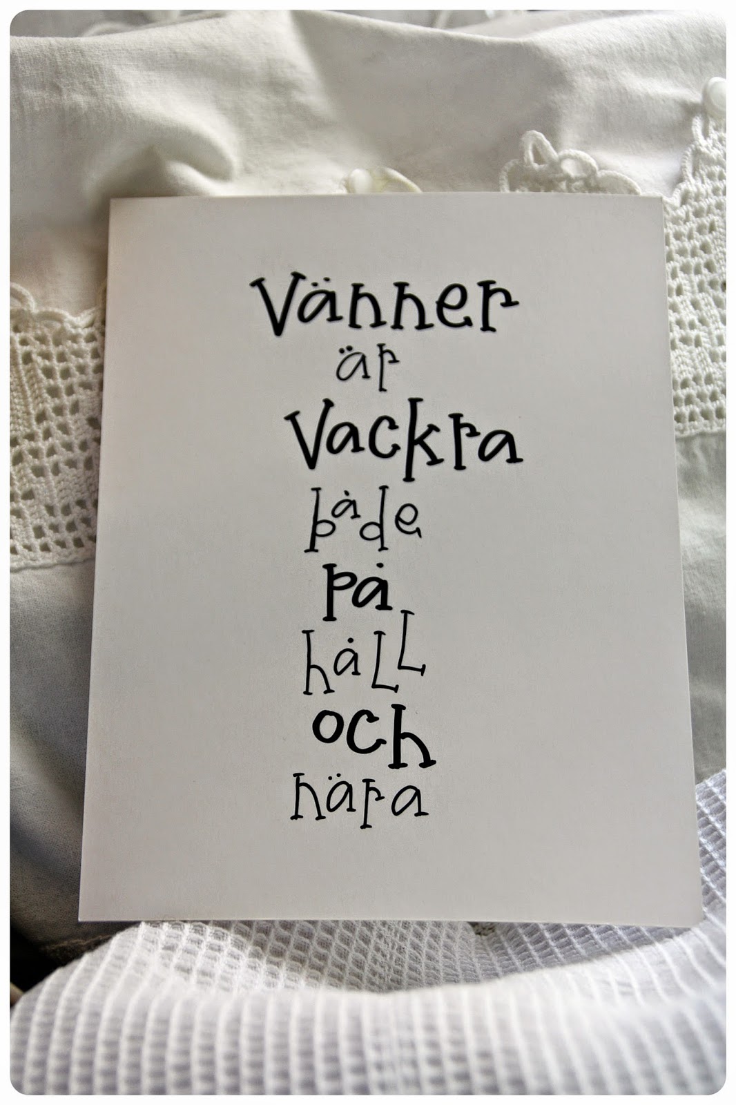 Lyckliga L8: Vänskap