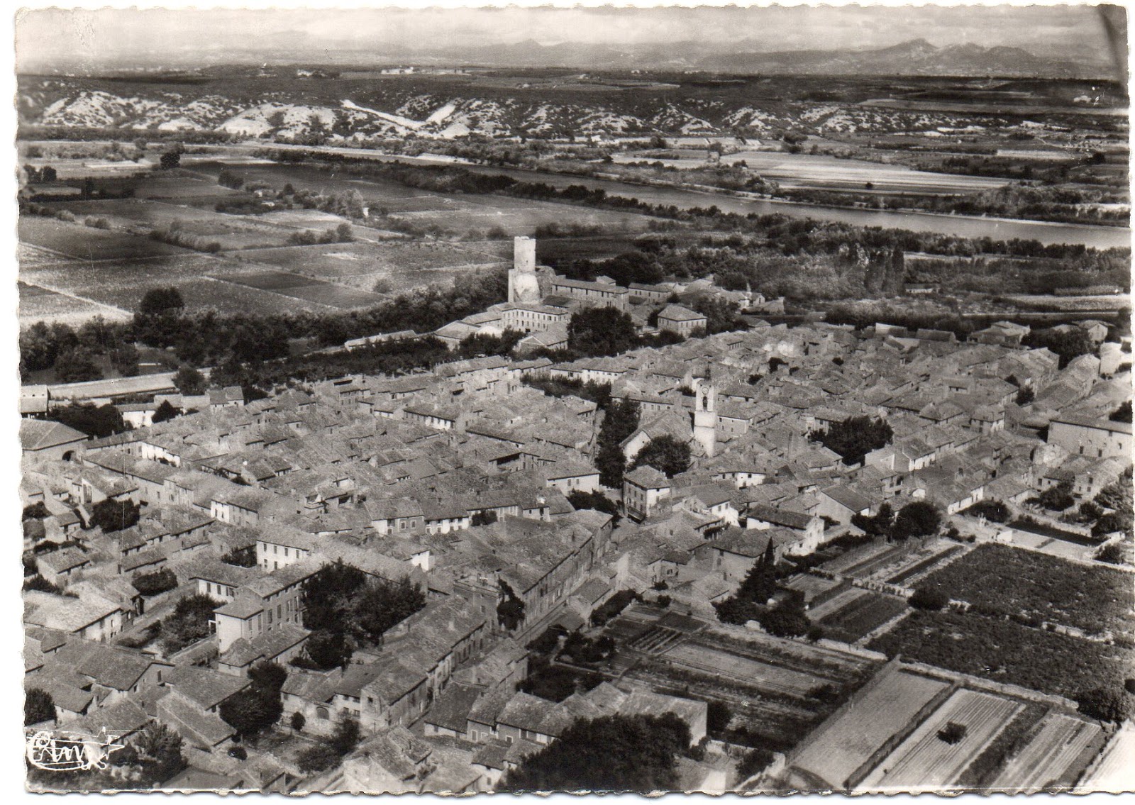 Roquemaure Cartes Postales Vue Aérienne Roquemaure