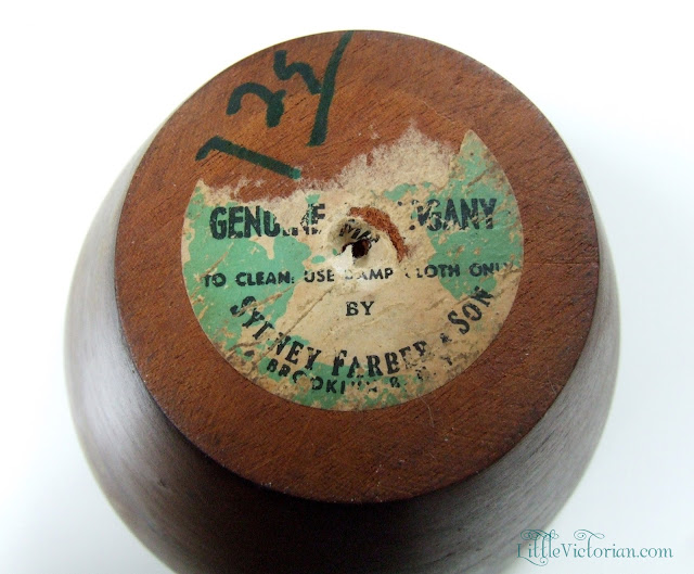 vintage wooden bowl