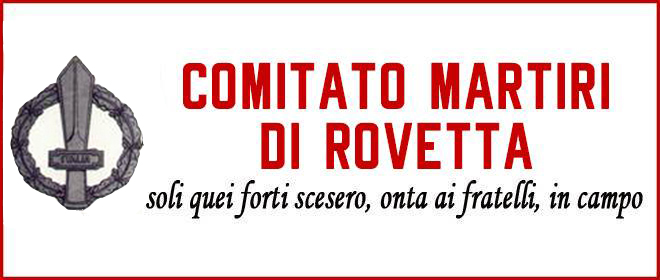 COMITATO MARTIRI  ROVETTA