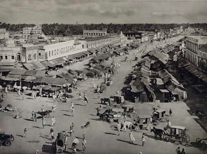 Jai Mata Di Grand Road of Puri, Odisha, India ( Bada Daanda) in 1921
