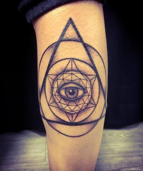 100 Cool Calf Tattoos For Men 2019 Side Inner Sleeves