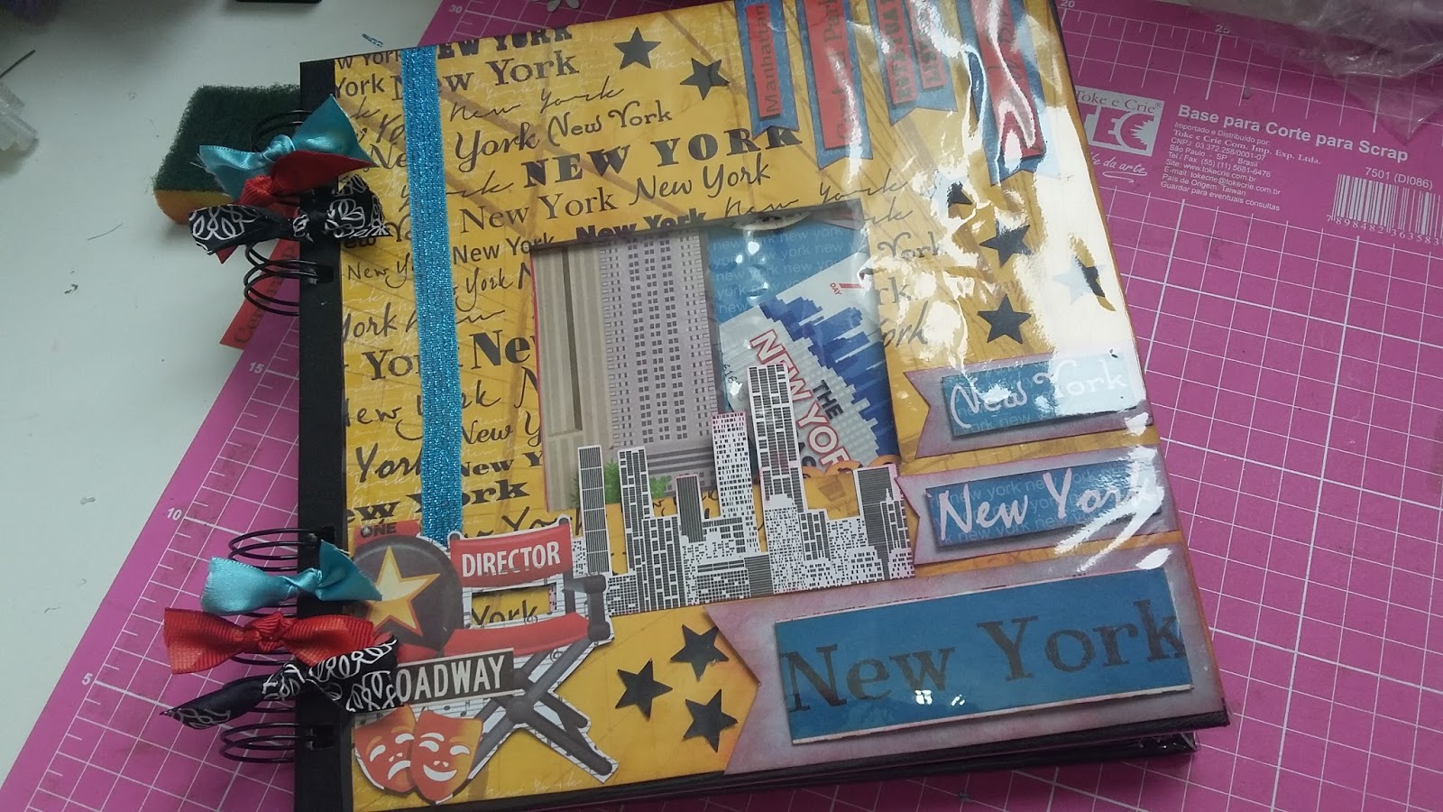 Álbum de Scrapbook New York