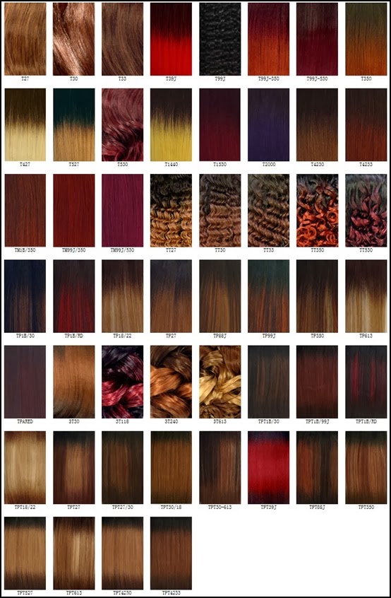 fall in love with hair color chart