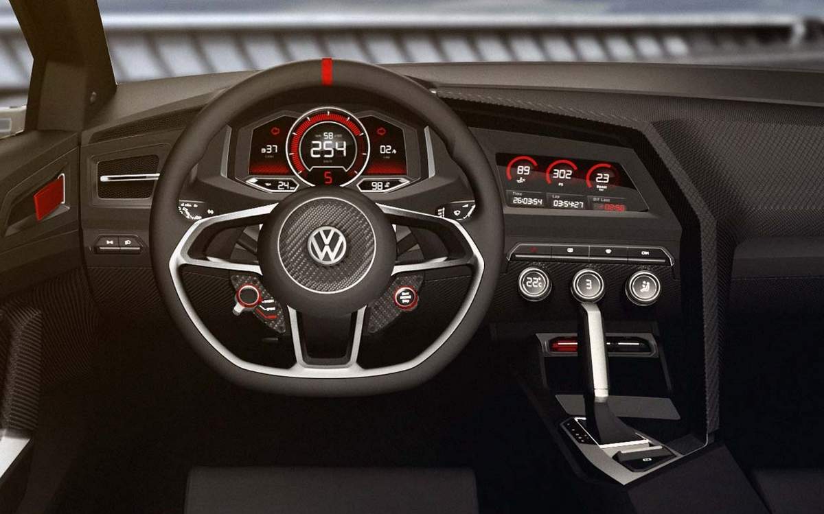 VW Golf GTI Vision - volante