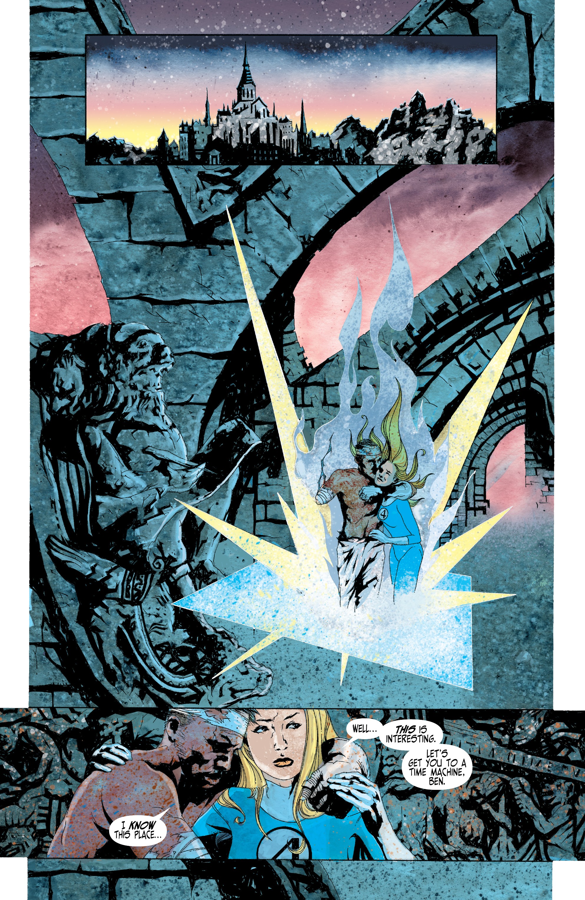 Read online Marvel Knights Fantastic Four by Morrison & Lee: 1234 comic -  Issue # TPB - 85
