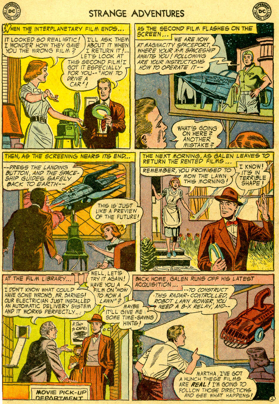 Read online Strange Adventures (1950) comic -  Issue #48 - 20