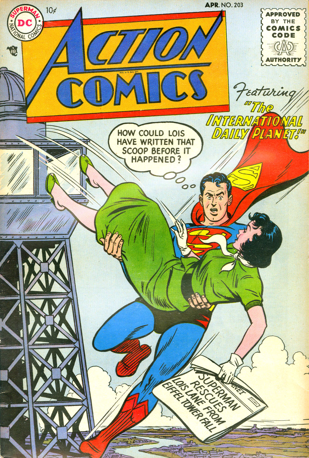 Read online Action Comics (1938) comic -  Issue #203 - 1