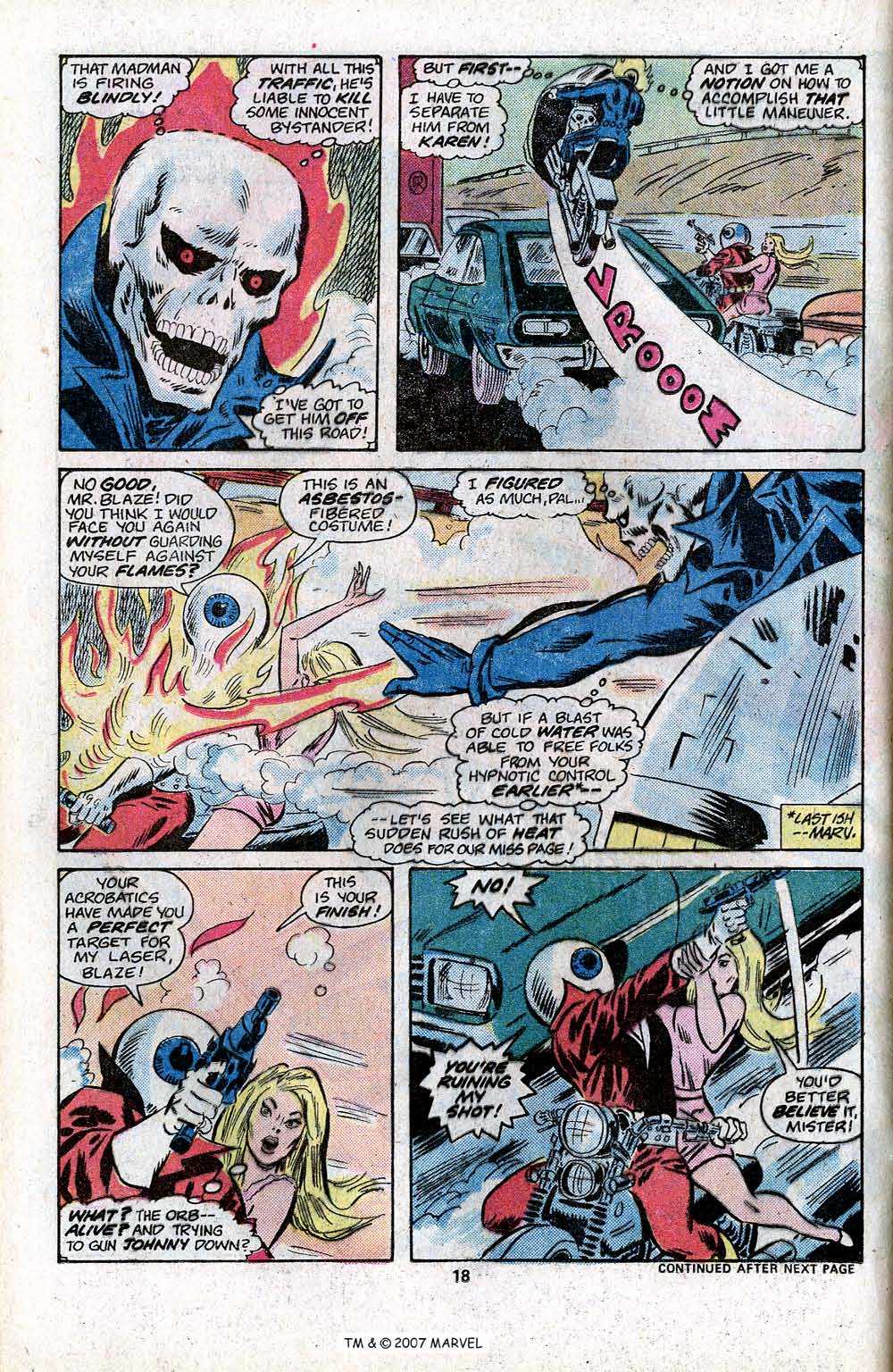 Read online Ghost Rider (1973) comic -  Issue #15 - 20