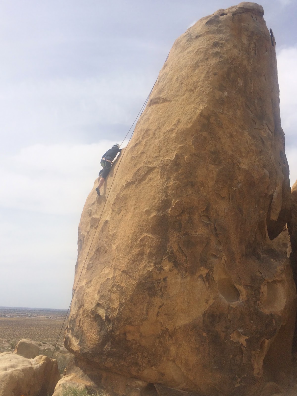 Happy Trails Rock Climbing at Apple Valley
