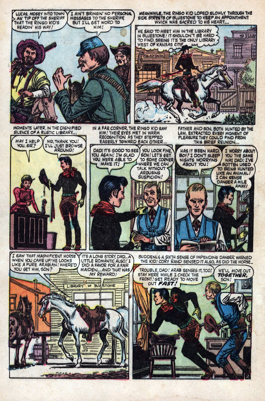 Last of the Spinner Rack Junkies: Joe Maneely and The Ringo Kid 1954-1957