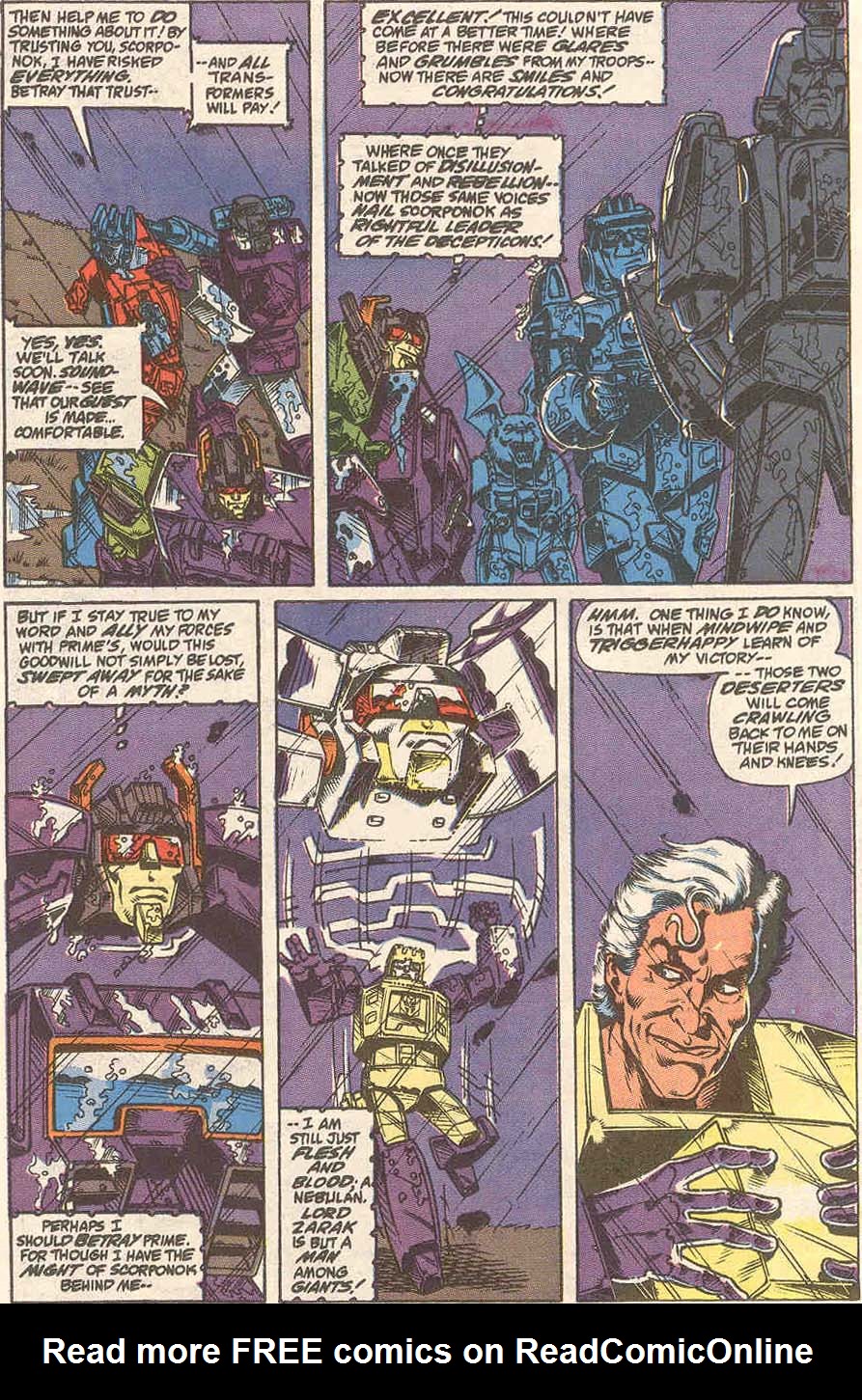 Read online The Transformers (1984) comic -  Issue #71 - 8