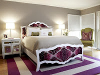 purple and gray bedroom ideas