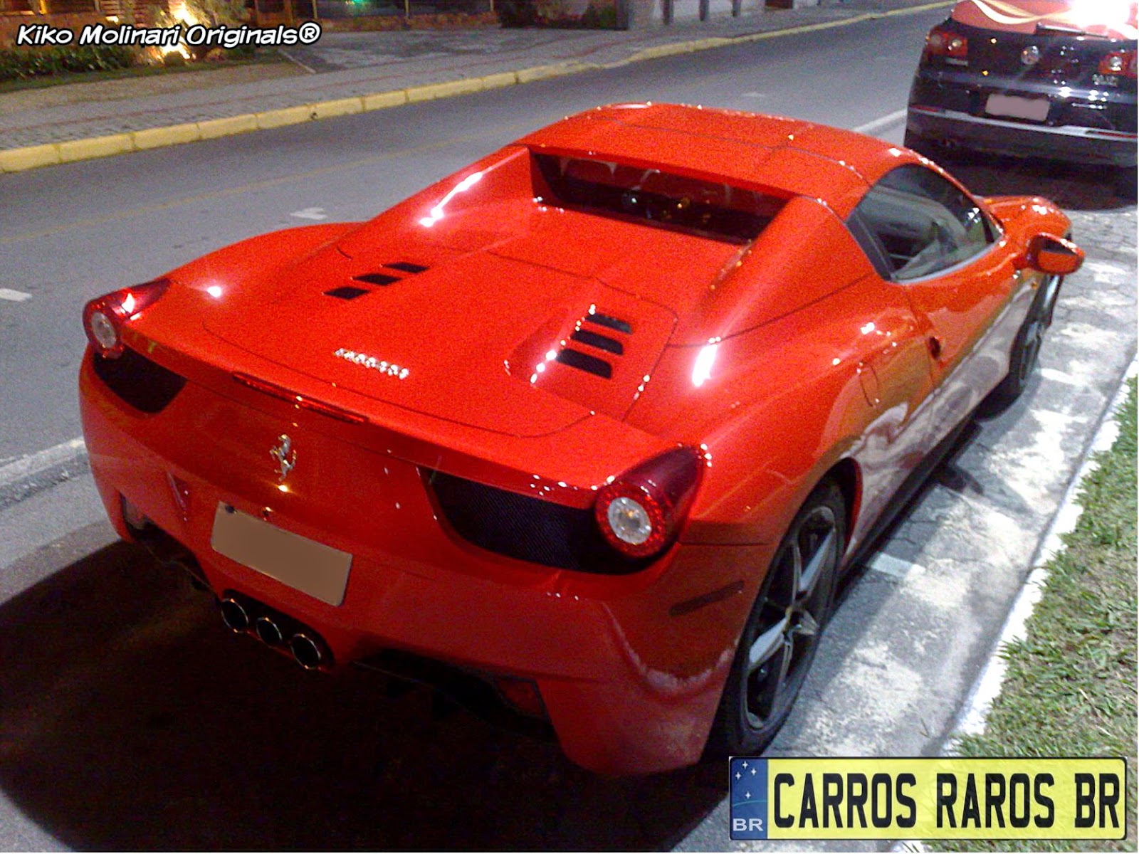 De Bobeira Por Ai Ferrari 458 Spider Carros Raros Br