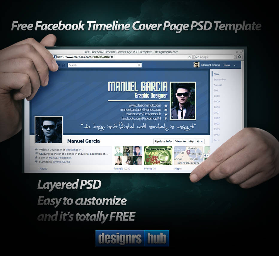 Download 7 Top Best Facebook Cover Psd Templates Free Download Nazwrites PSD Mockup Templates