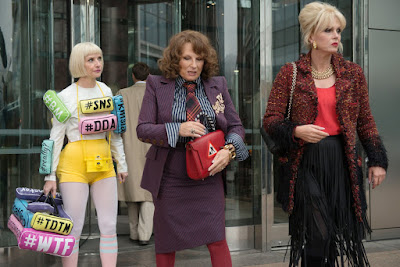 Joanna Lumley, Jennifer Saunders and Jane Horrocks in Absolutely Fabulous: The Movie