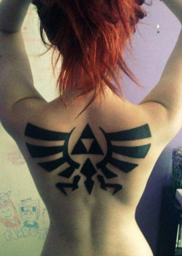 A lenda de Zelda de Volta Tatuagens