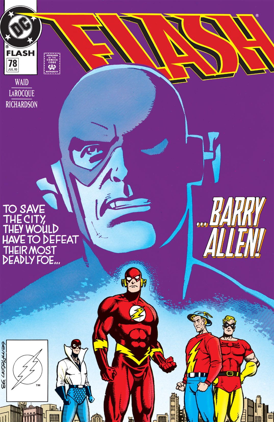 Read online The Flash (1987) comic -  Issue #78 - 1