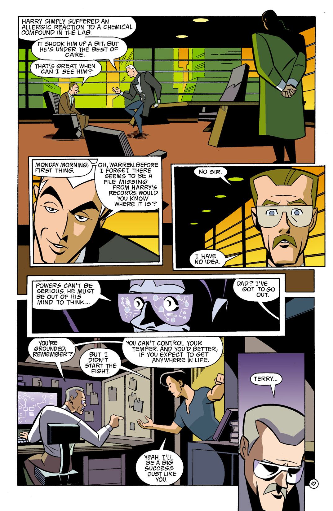 Batman Beyond [I] issue 1 - Page 11