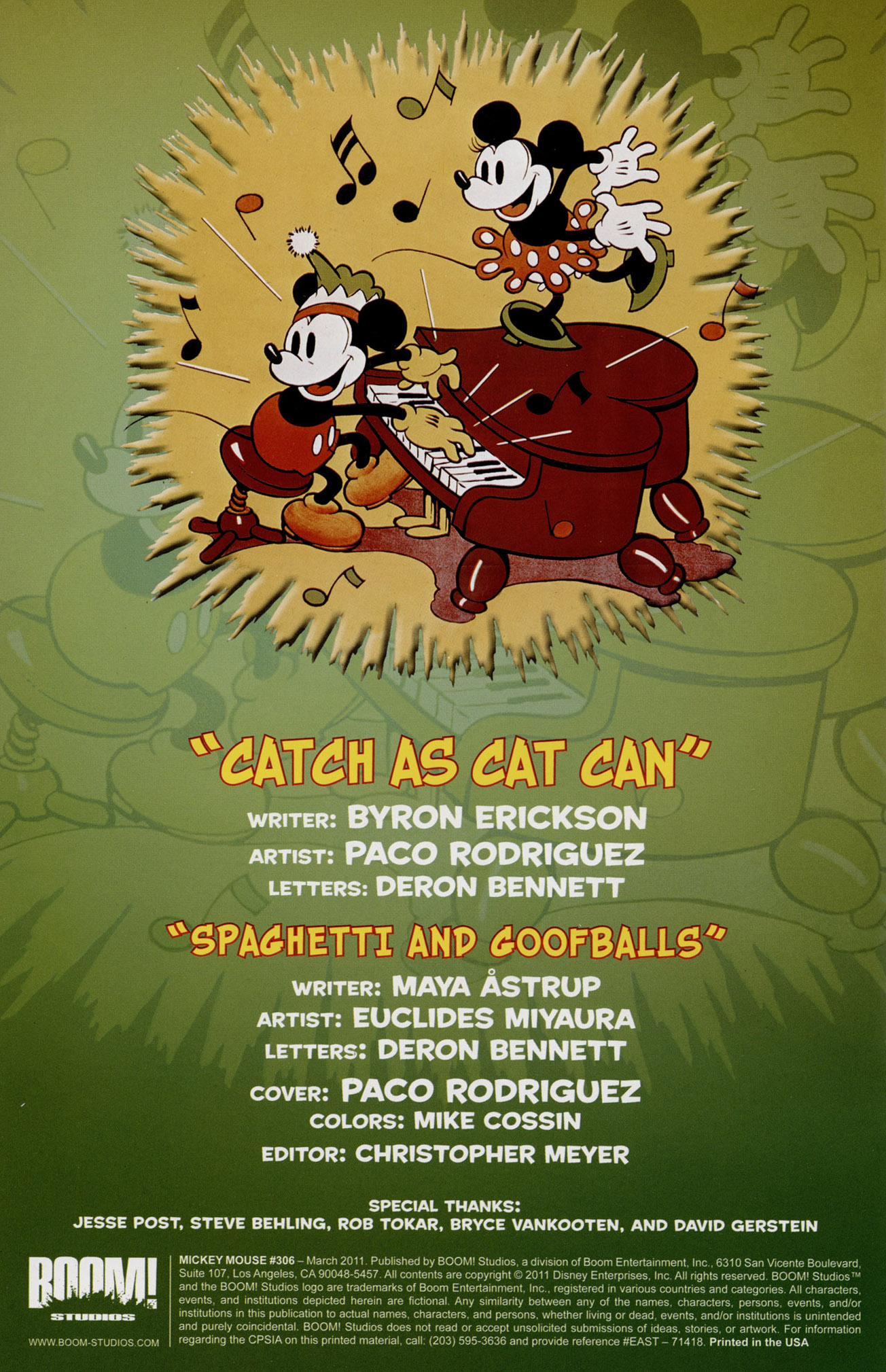 Read online Mickey Mouse (2011) comic -  Issue #306 - 2