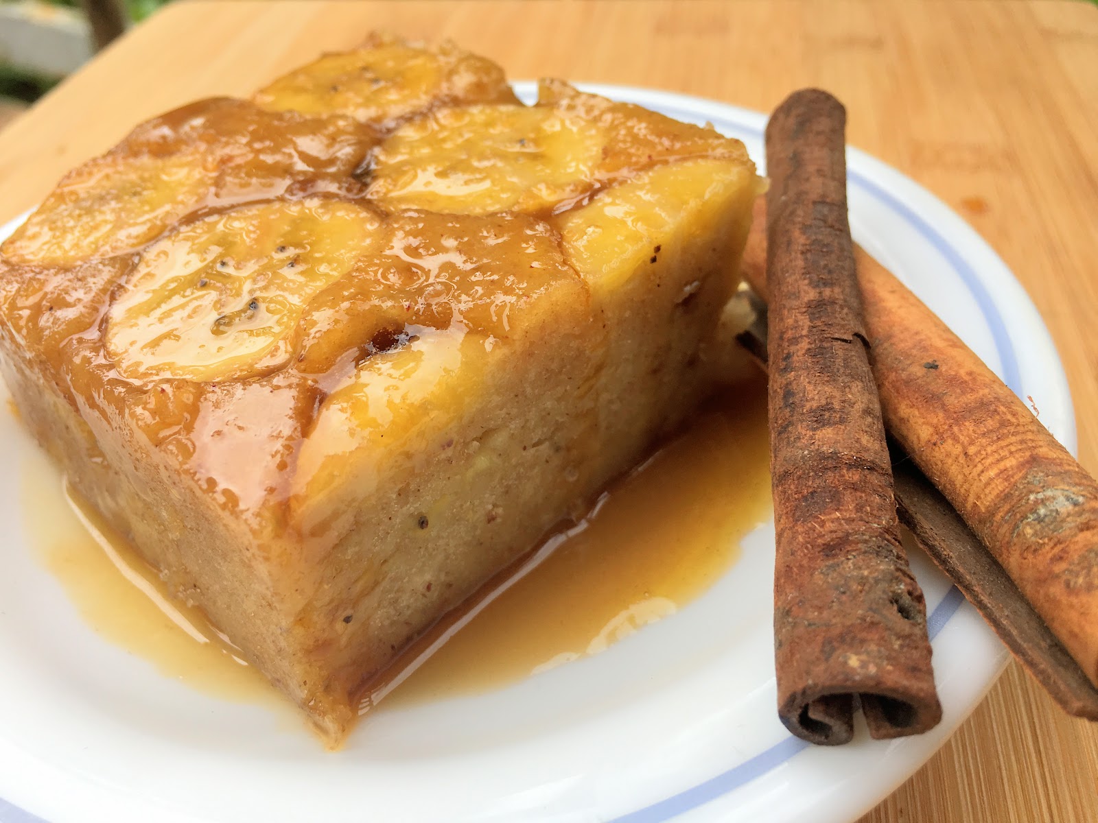 Carlaire BananaCinnamon Upside Down Cake