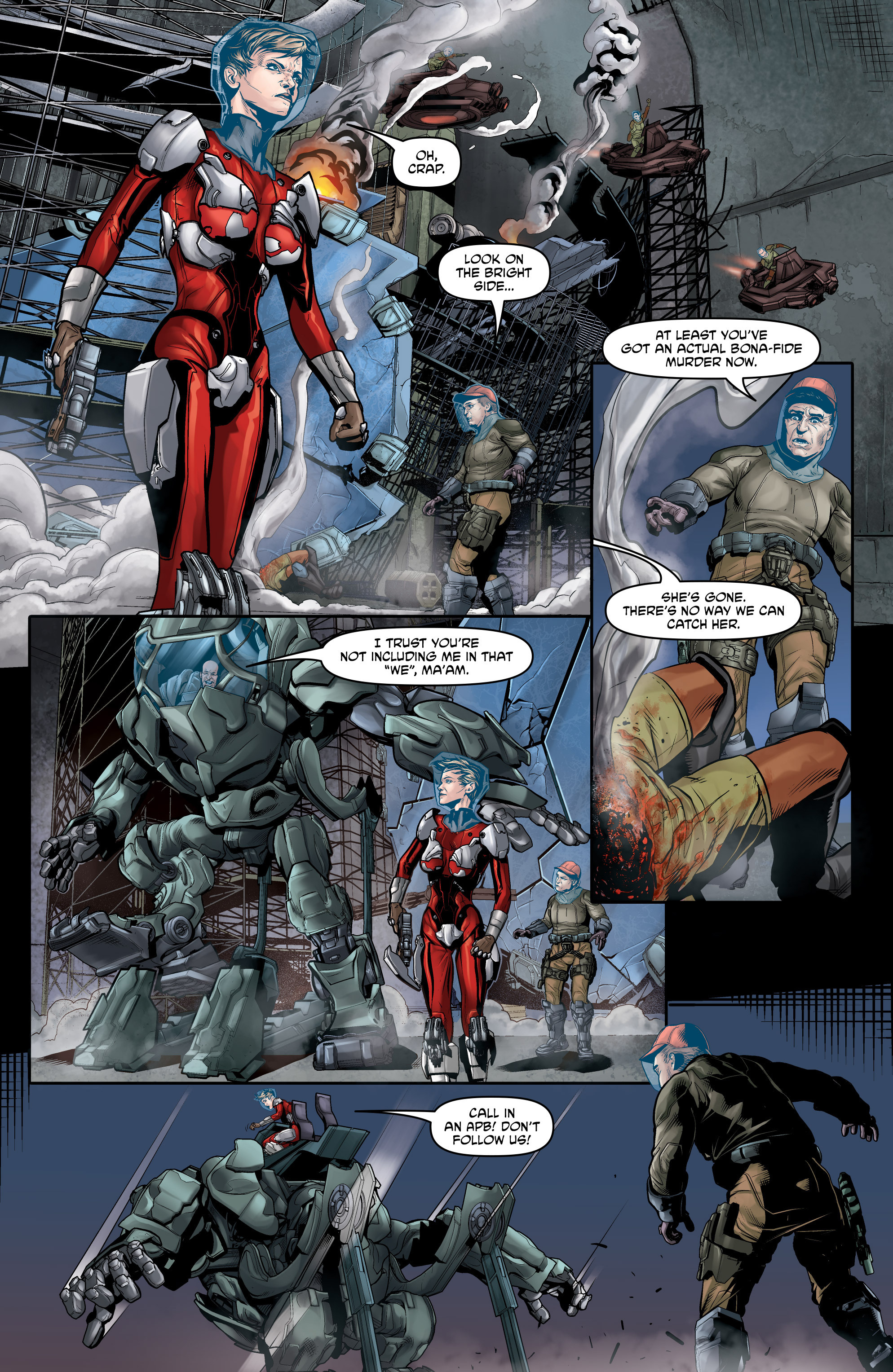 Read online Mercury Heat comic -  Issue #3 - 11