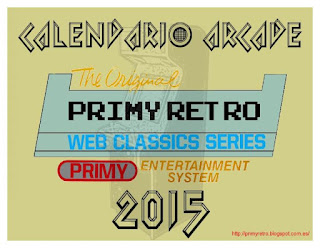 Primy Retro: Calendario Arcade 2015
