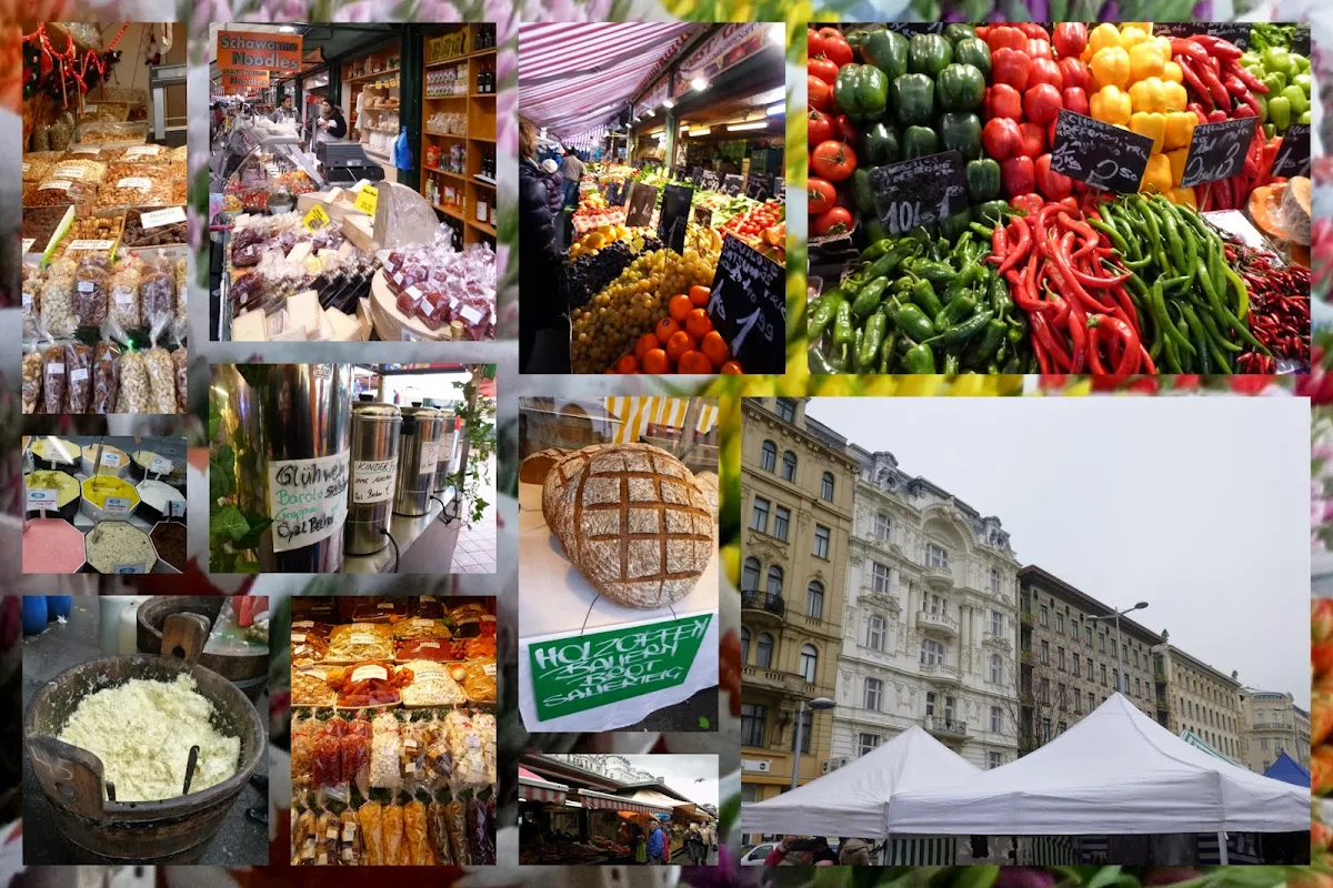 Best food market in Austria: Naschmarkt in Vienna