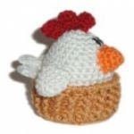 patron gratis gallina amigurumi | free amigurumi pattern hen