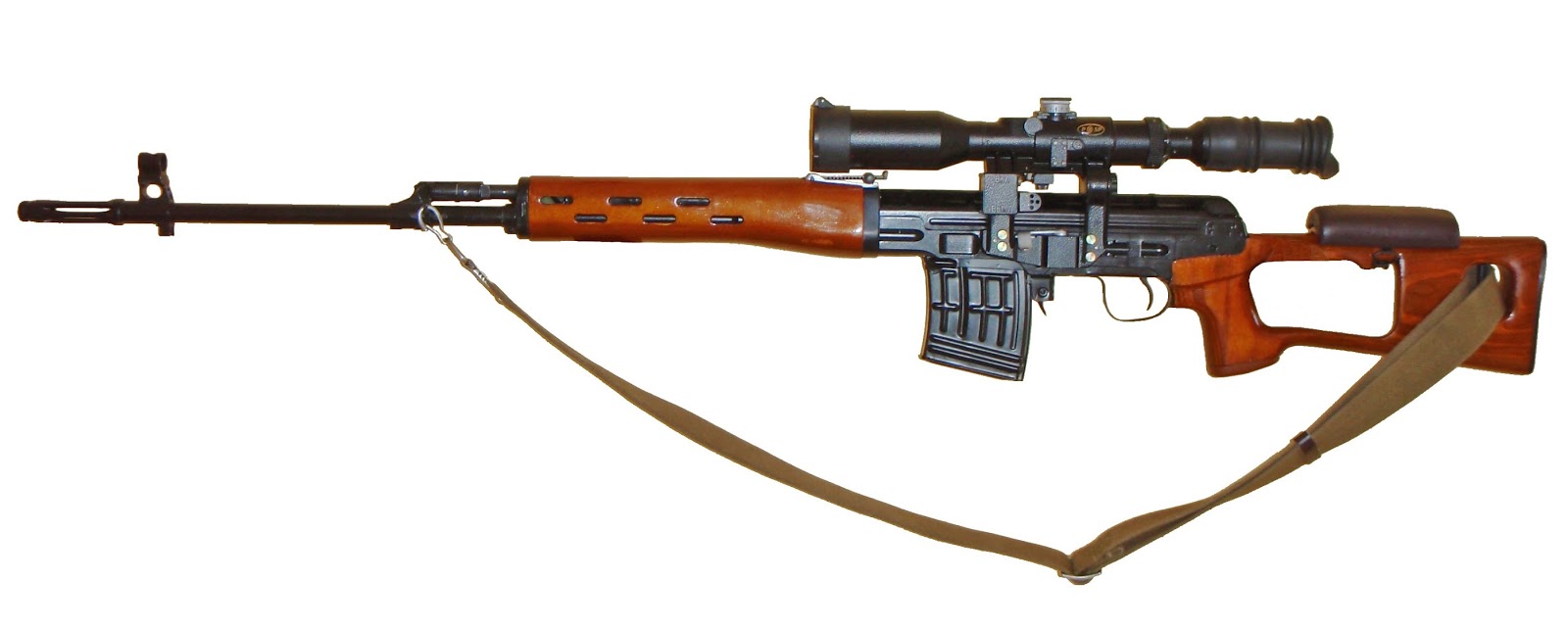 Camp 169 United Armed Forces of Novorossiya SVD DRAGUNOV SNIPER RIFLE