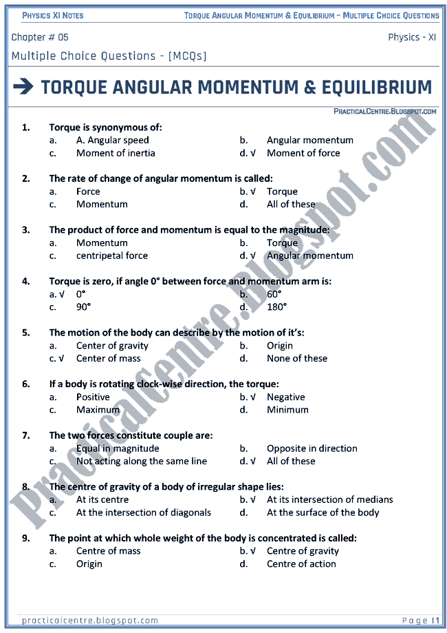 torque-angular-momentum-and-equilibrium-mcqs-physics-xi