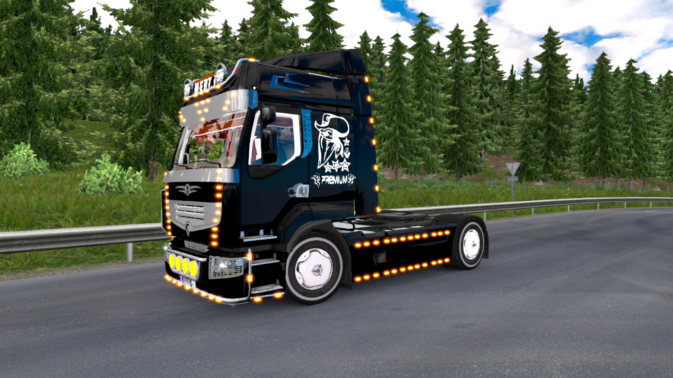 Euro Truck Simulator 2 RenaultPremiumV1 Çekici (Byİrşi) ETS 2 MOD TÜRKİYE