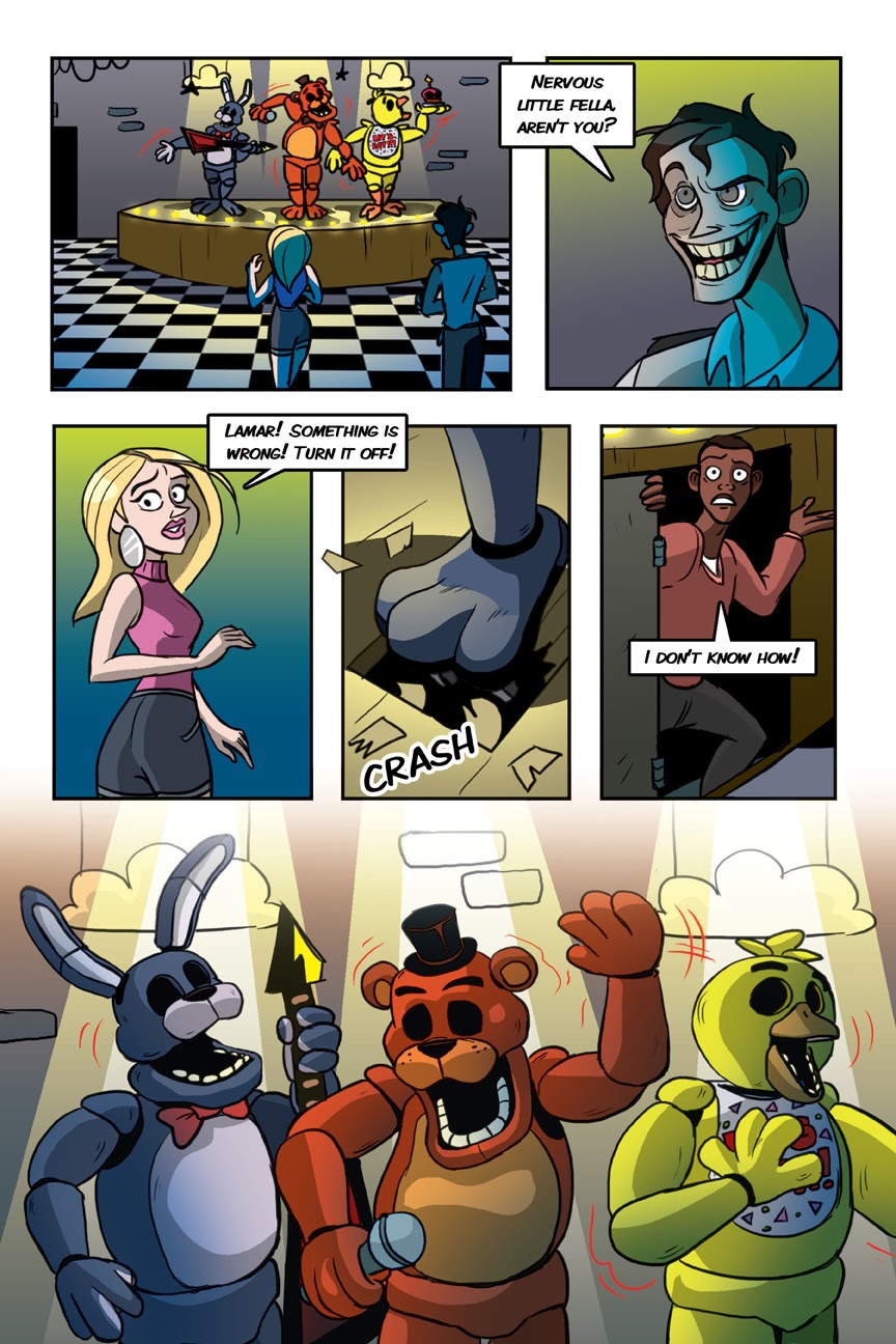 Read online Five Nights At Freddy's comic -  Issue # The Silver Eyes (Part 1) - 88
