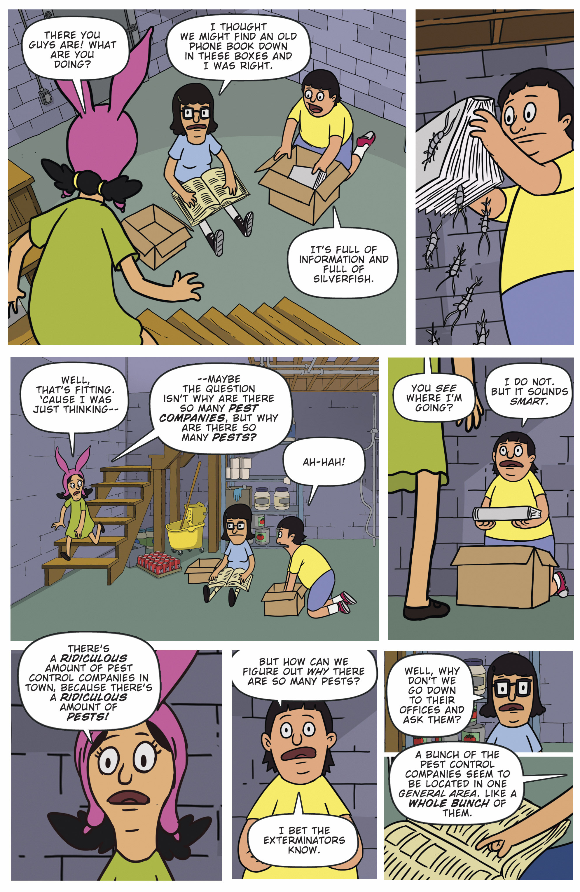 Read online Bob's Burgers (2015) comic -  Issue #6 - 12