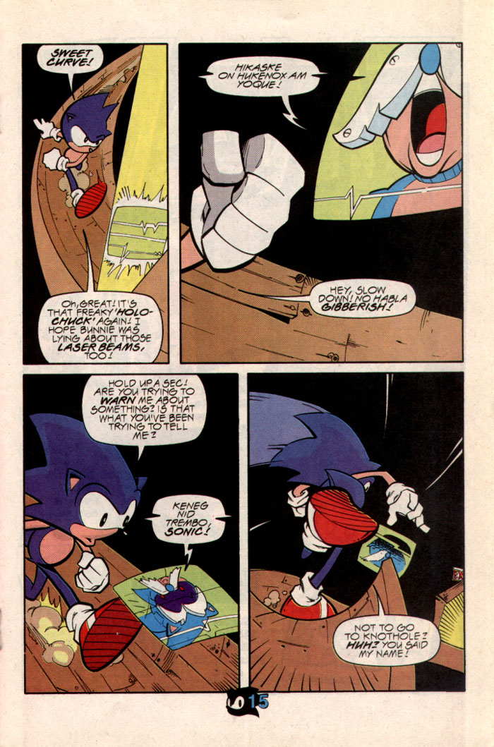 Read online Sonic The Hedgehog comic -  Issue #51 - 17