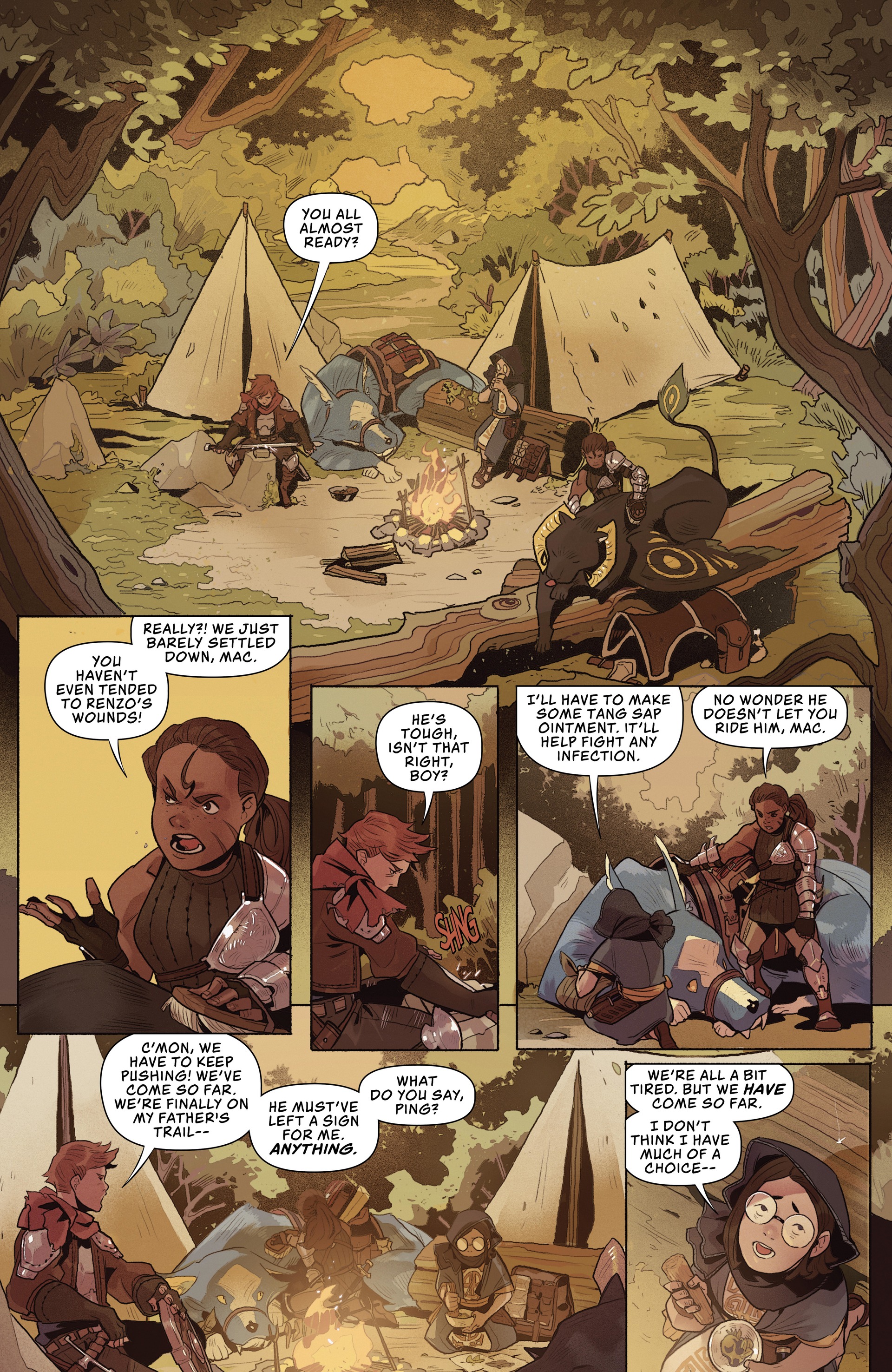 Read online Beastlands: Keepers of the Kingdom comic -  Issue # TPB - 14